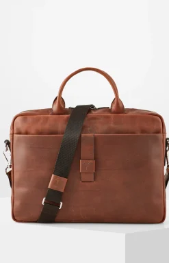 Aktentasche Loreto Pandion in Cognac-Braun