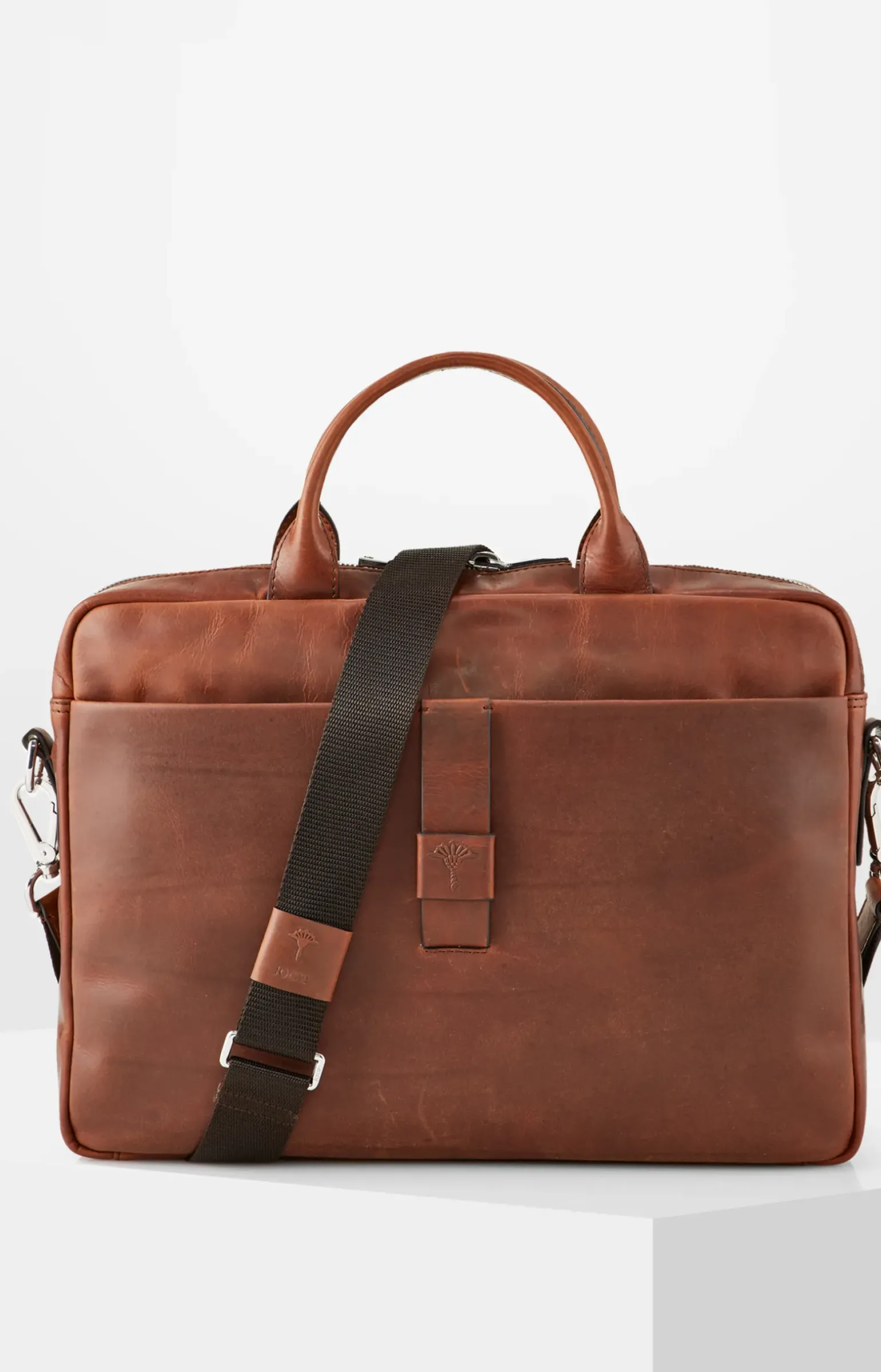 Aktentasche Loreto Pandion in Cognac-Braun