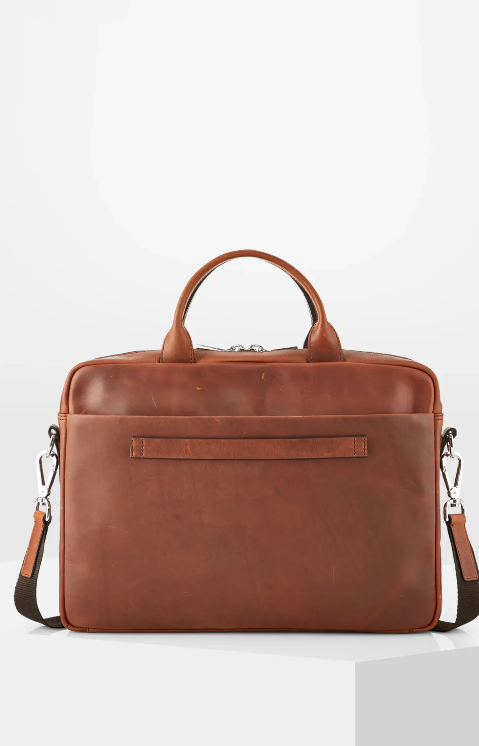 Aktentasche Loreto Pandion in Cognac-Braun