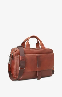Aktentasche Loreto Pandion in Cognac-Braun