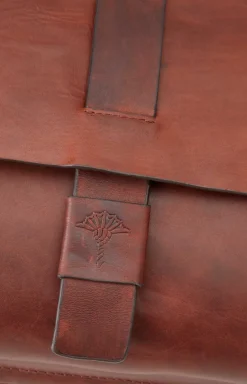 Aktentasche Loreto Pandion in Cognac-Braun