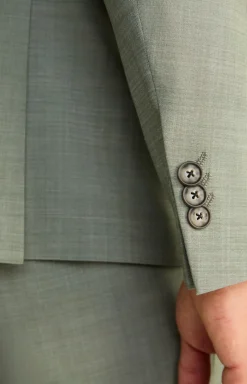 Anzug Damon-Gun in Grün meliert