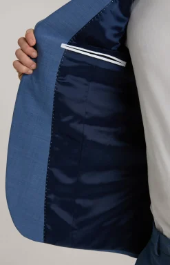 Anzug Damon-Gun in Hellblau meliert