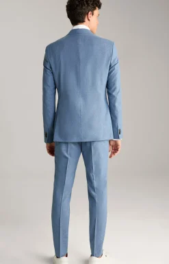 Anzug Damon-Gun in Hellblau strukturiert