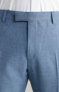 Anzug Damon-Gun in Hellblau strukturiert