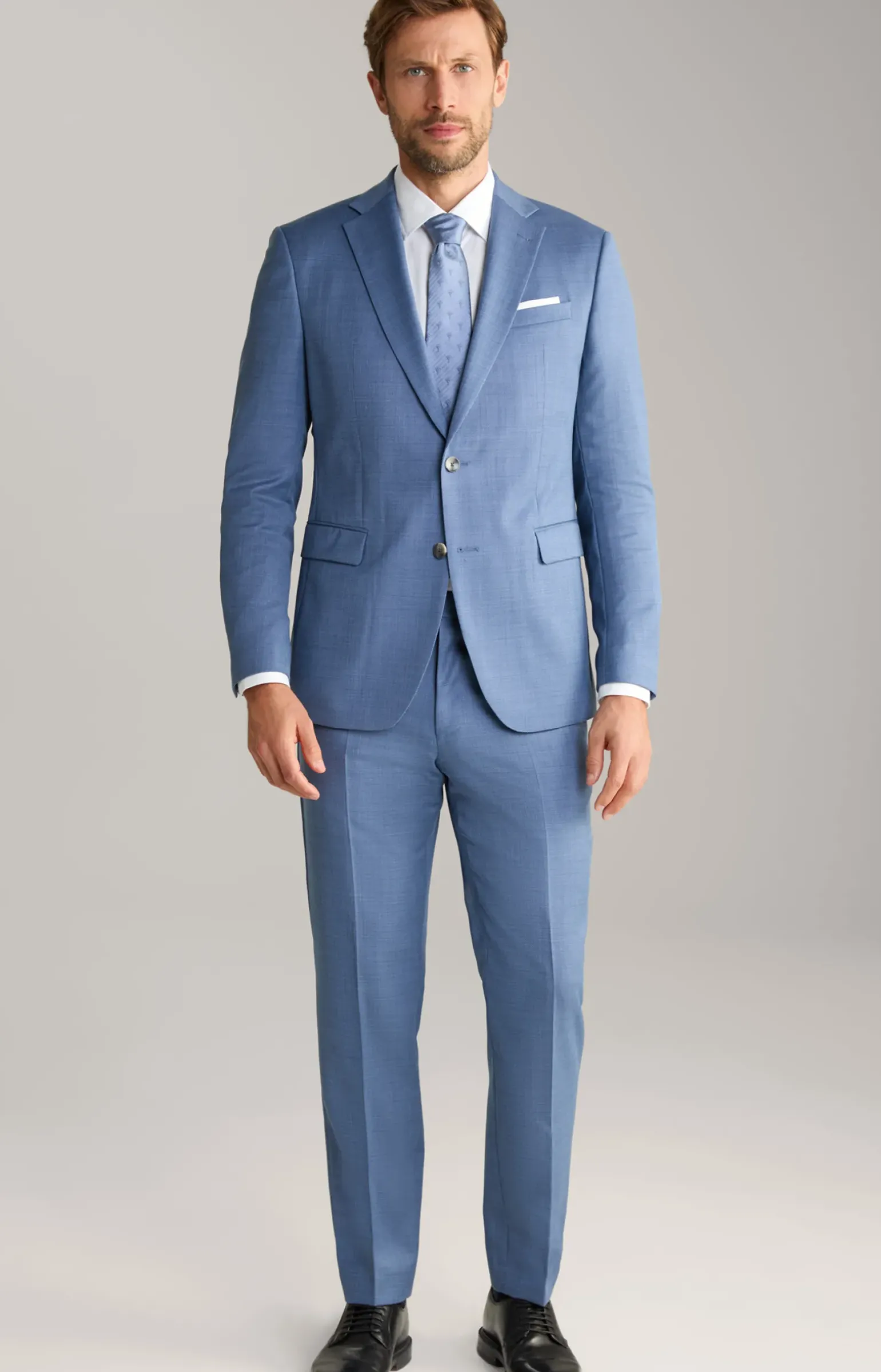 Anzug Finch-Brad in Blau meliert