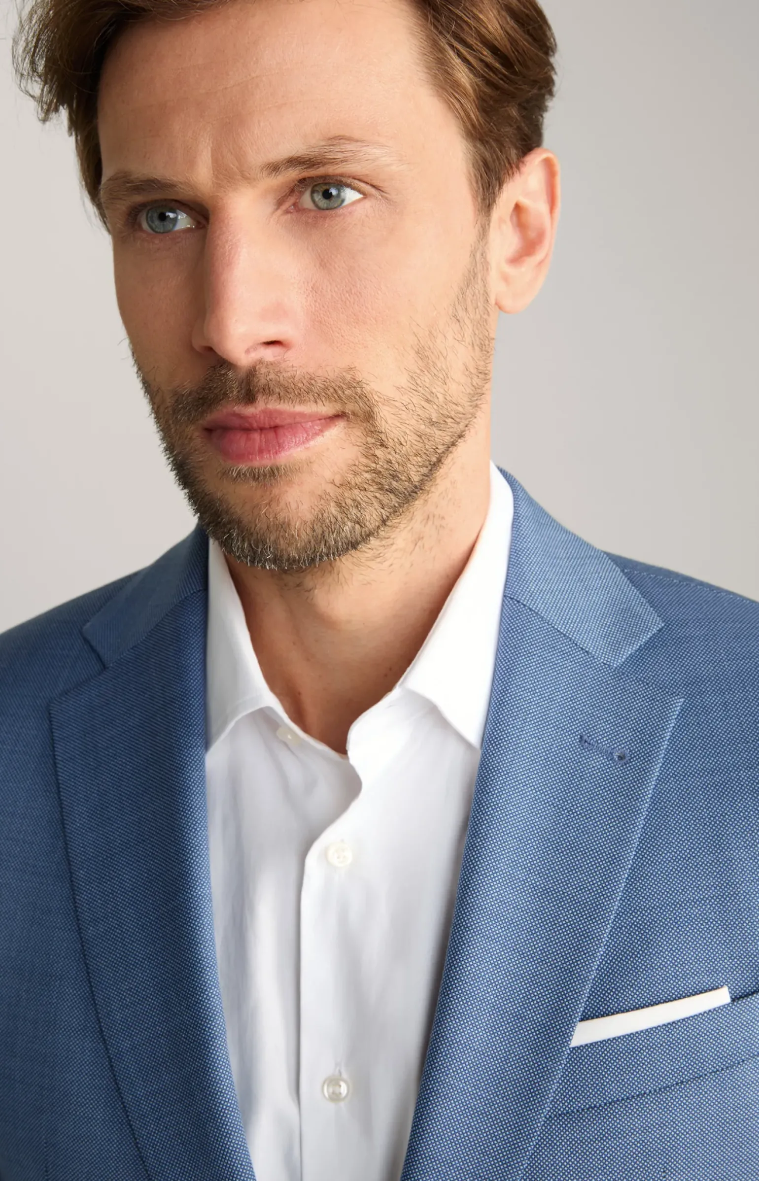 Anzug Finch-Brad in Blau meliert