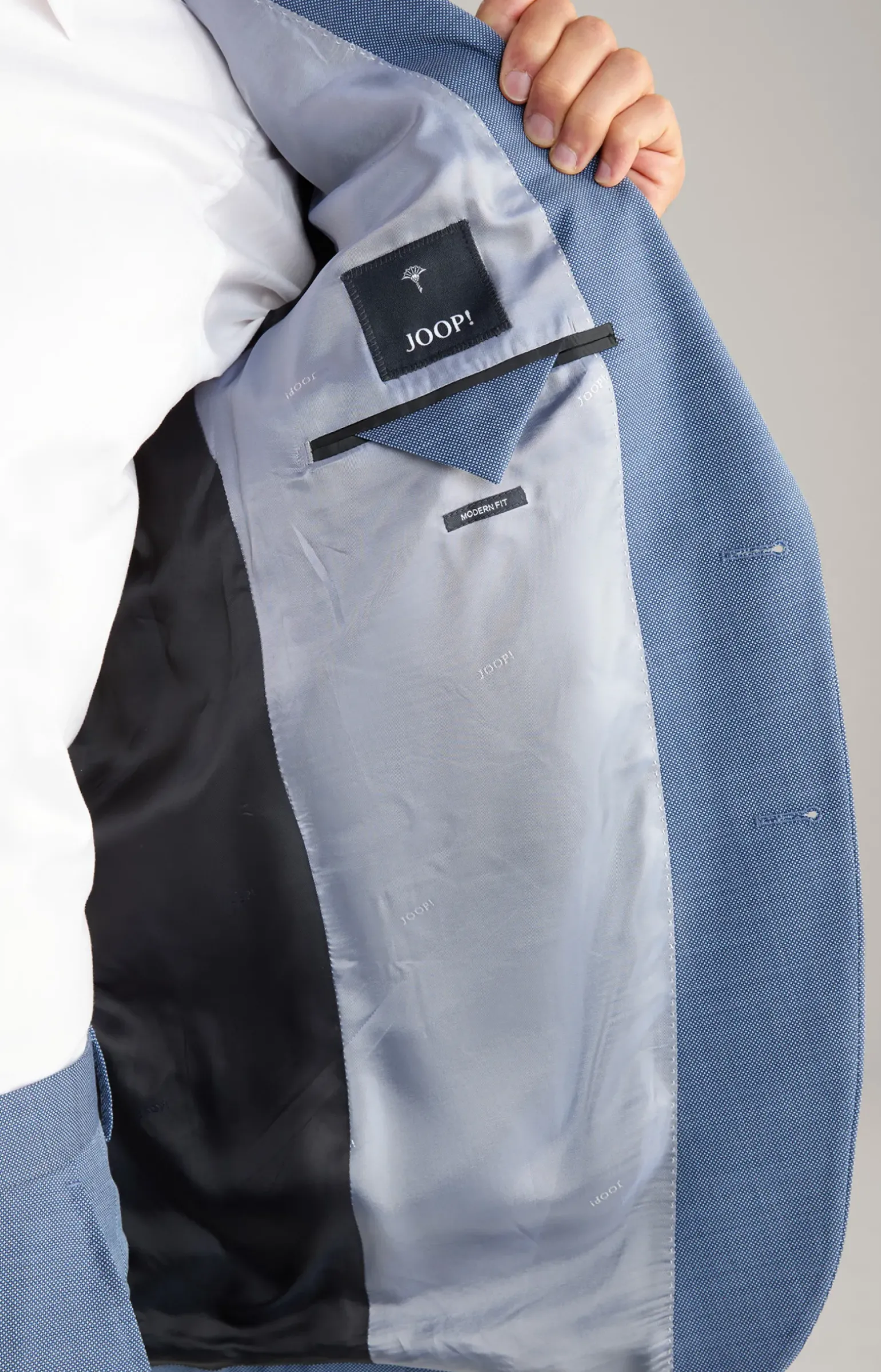 Anzug Finch-Brad in Blau meliert