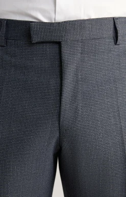 Anzug Finch-Brad in Dunkelblau gemustert