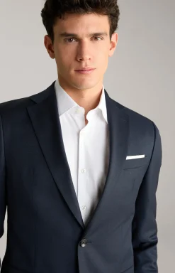 Anzug Finch-Brad in Navy strukturiert