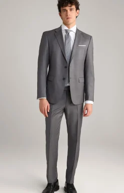 Anzug Herby-Blayr in Anthrazit strukturiert