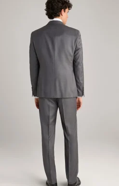 Anzug Herby-Blayr in Anthrazit strukturiert