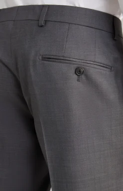 Anzug Herby-Blayr in Anthrazit strukturiert