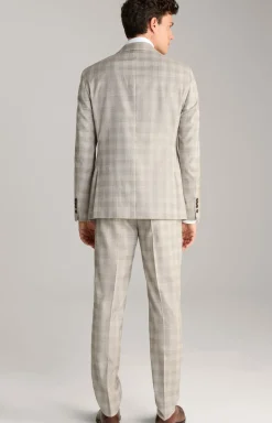 Anzug Herby-Blayr in Beige kariert