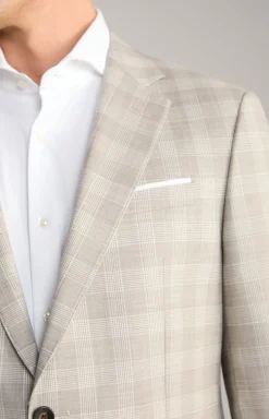 Anzug Herby-Blayr in Beige kariert