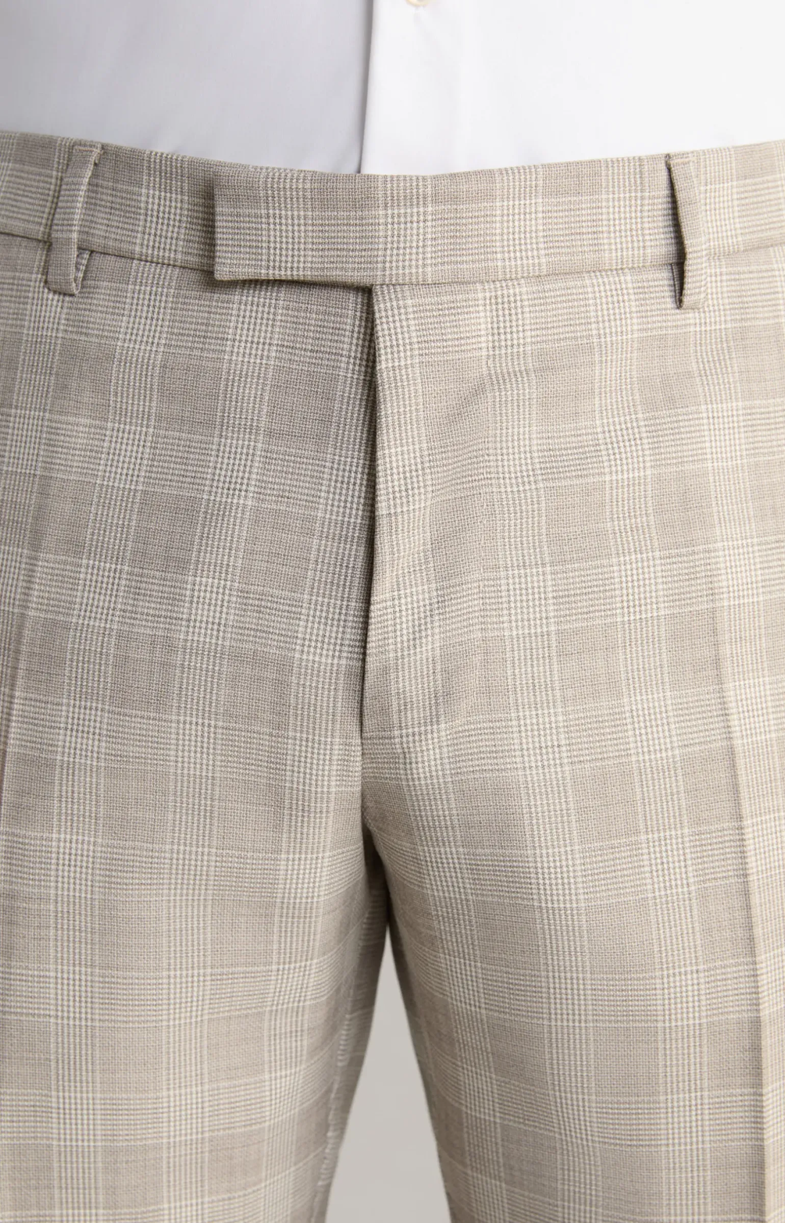 Anzug Herby-Blayr in Beige kariert