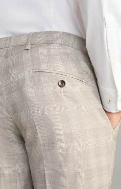 Anzug Herby-Blayr in Beige kariert