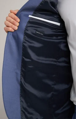 Anzug Herby-Blayr in Blau strukturiert