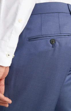 Anzug Herby-Blayr in Blau strukturiert