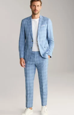Anzug Herby-Blayr in Blau kariert