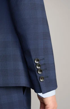Anzug Herby-Blayr in Dunkelblau kariert