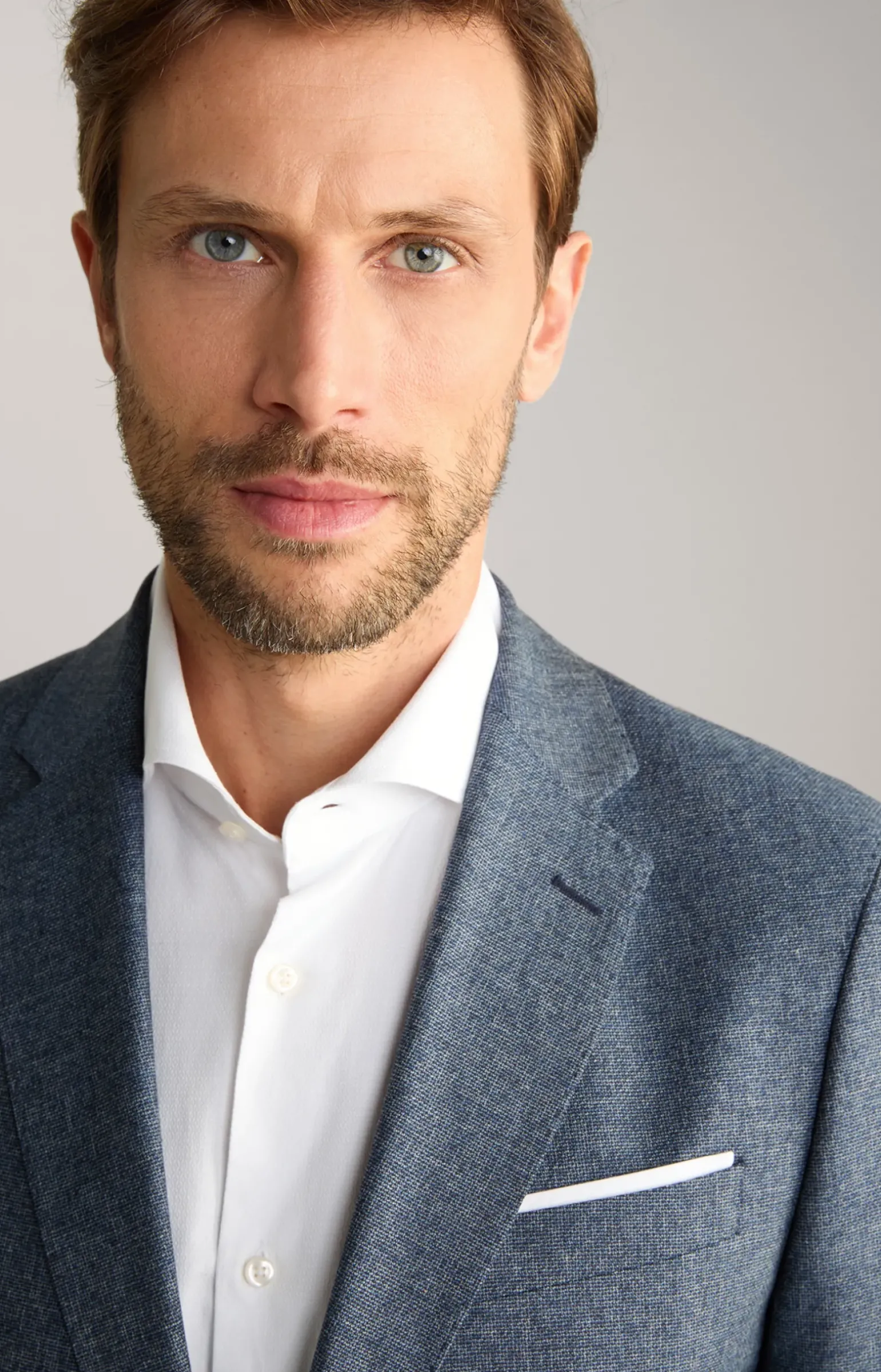 Anzug Howlin-Bennet in Blau meliert