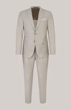 Anzug Howlin-Bennet in Hellbeige meliert