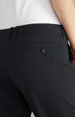 Anzug-Hose in Dunkelblau