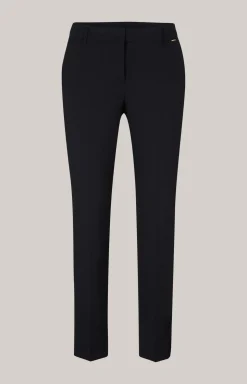 Anzug-Hose in Dunkelblau