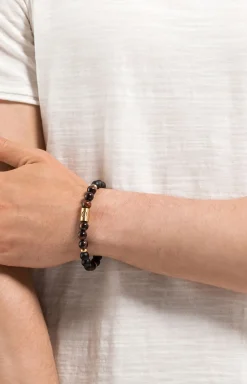 Armband in Schwarz/Braun