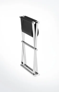 Badhocker Chromeline, Schwarz