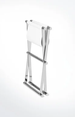 Badhocker Chromeline, Weiß