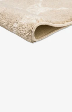 Badteppich Cornflower Allover (60 x 90), Natur