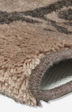 Badteppich JOOP! LOGO STRIPES in Sand, 50 x 60 cm