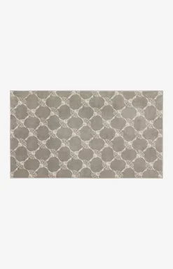 Badteppich Repetition in Graphit, 50 x 70 cm