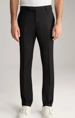 Baukasten-Anzughose Gun in Schwarz