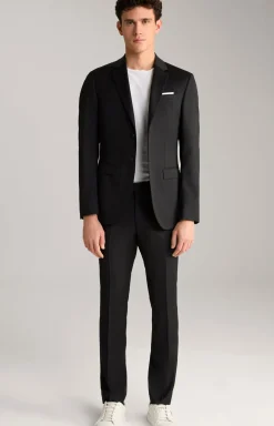 Baukasten-Anzughose Gun in Schwarz