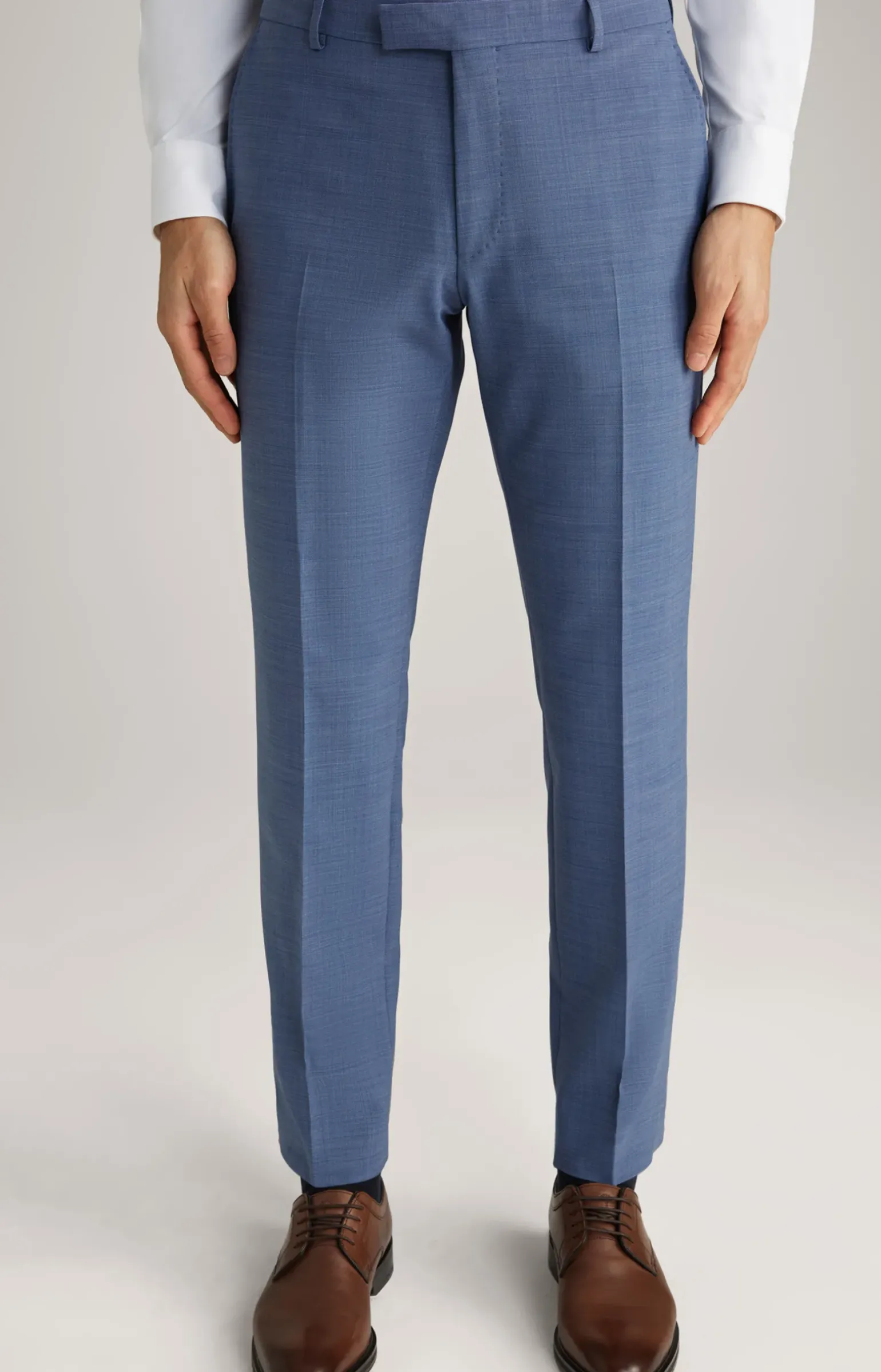 Baukasten-Hose Blayr in Blau strukturiert