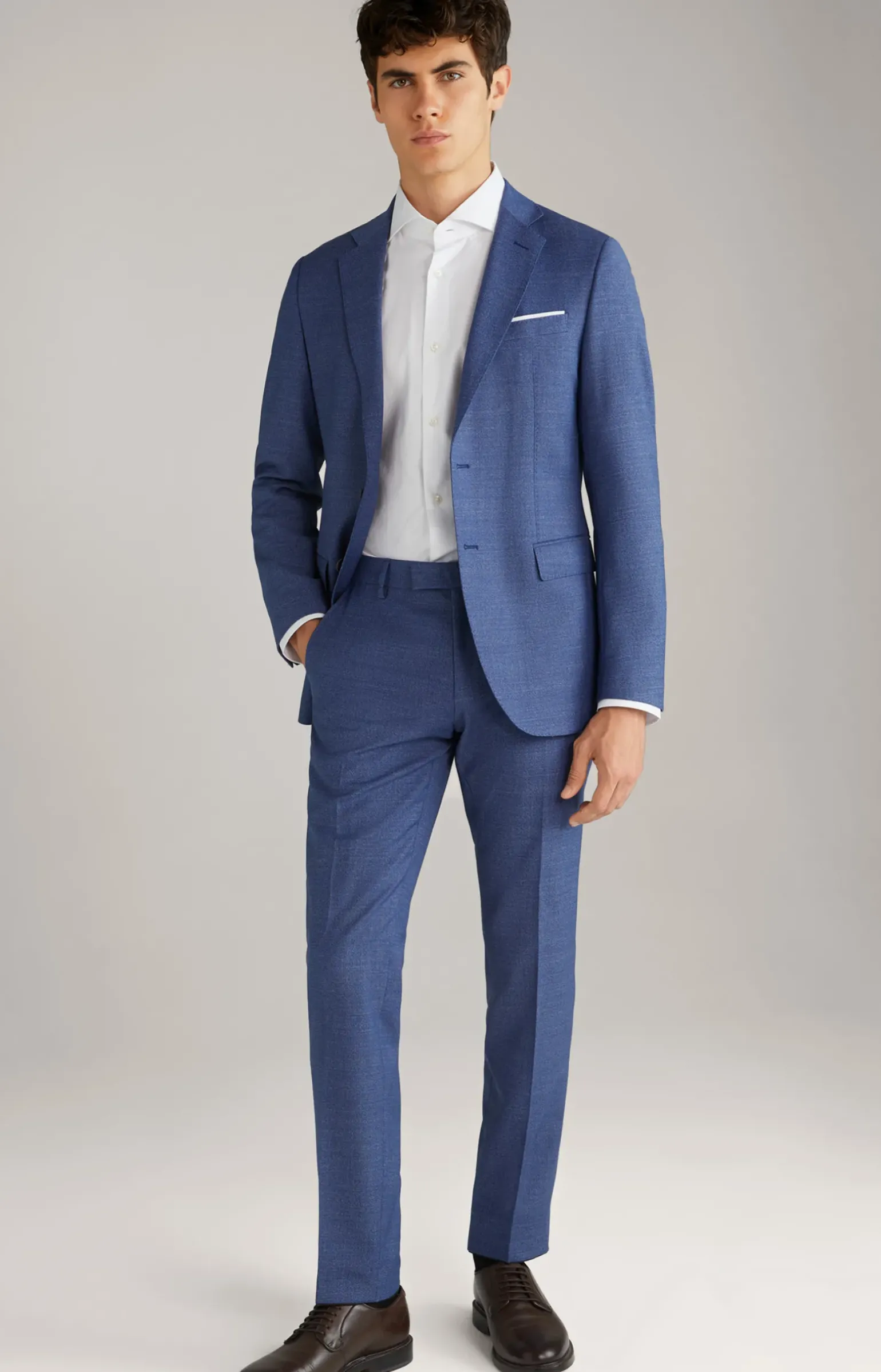 Baukasten-Hose Blayr in Blau meliert