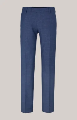 Baukasten-Hose Blayr in Blau meliert