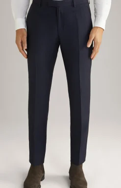 Baukasten-Hose Blayr in Navy strukturiert