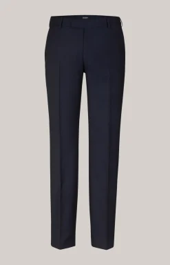 Baukasten-Hose Blayr in Navy strukturiert