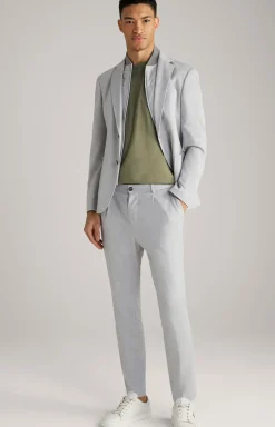 Baukasten-Hose Lester in Hellgrau meliert