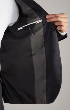 Baukasten-Sakko Damon in Dunkelblau meliert