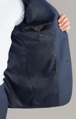 Baukasten-Sakko Finch in Navy strukturiert