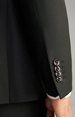 Baukasten-Sakko Finch in Schwarz