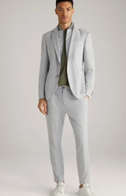 Baukasten-Sakko Harco in Hellgrau meliert