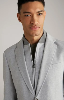 Baukasten-Sakko Harco in Hellgrau meliert