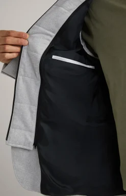 Baukasten-Sakko Harco in Hellgrau meliert