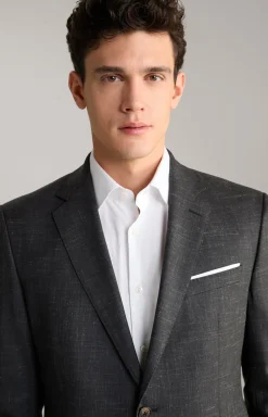 Baukasten-Sakko Herby in Anthrazit meliert